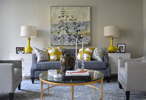 Blue And Yellow Living Room Design Baci Living Room