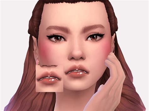Runa Lipgloss By Sagittariah At Tsr Sims 4 Updates