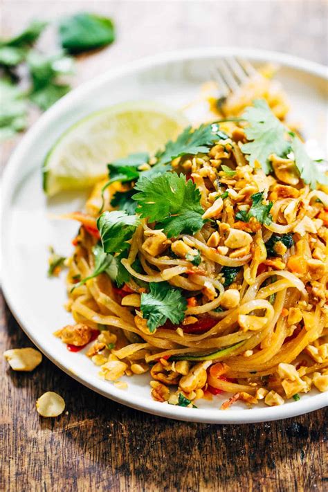 Season 2 is a million times better than 1. Rainbow Vegetarian Pad Thai with Peanuts and Basil Recipe - Pinch of Yum