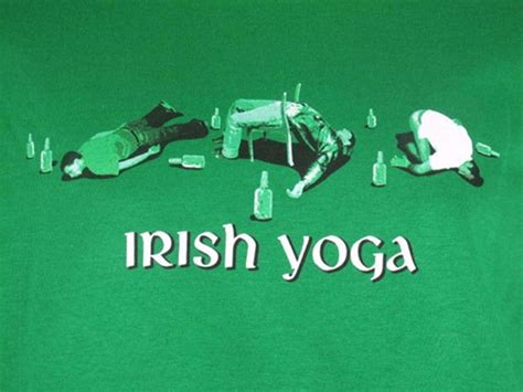 Irish Yoga T Shirt