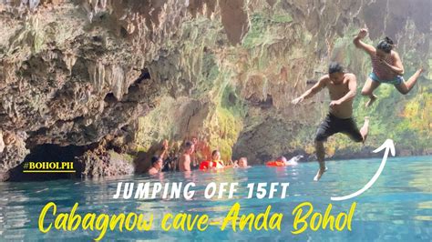 Cabagnow Cave Anda Bohol Deepest Cave Pool In Se Part Of The Province