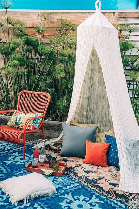 30 Modern Bohemian Garden Design Ideas For Backyard Homemydesign