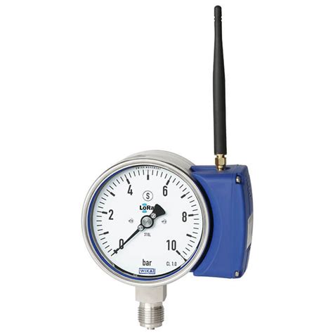 Bourdon Tube Pressure Gauge With Wireless Output Signal Pgw23100
