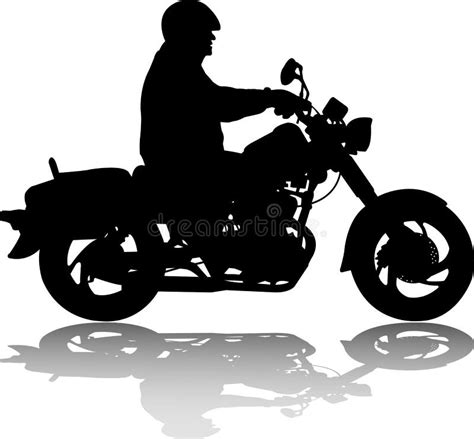 Biker Man Motorcycle Stock Illustrations 6763 Biker Man Motorcycle