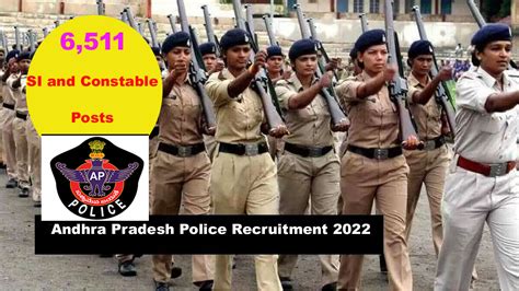 Ap Police Recruitment Attention Si Constable Posts