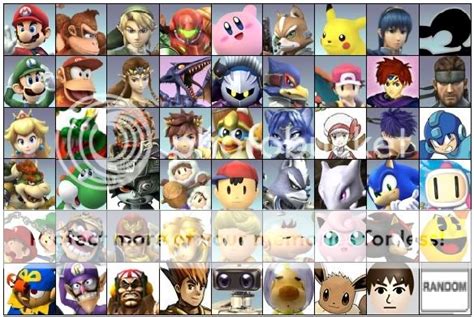 Ssb4 Characters