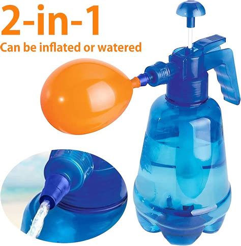 Water Balloon Filler Pump 2 In 1 Air Water Bomb Balloon Pump With 500