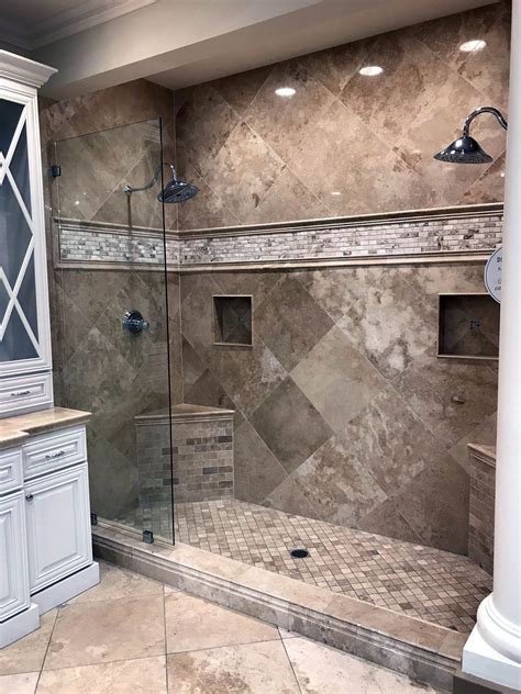 Tile Bathroom Ideas Decorative Canopy