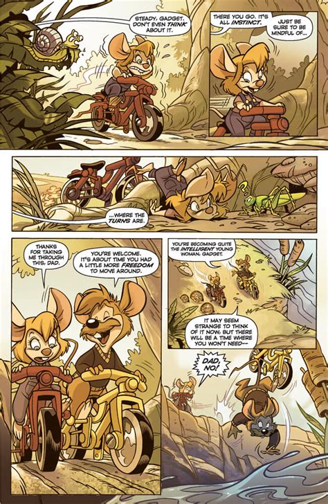 First Look Preview Chip N Dale Rescue Rangers Comic From Boom Studios