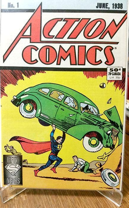 Action Comics 1 Reprint 1st Superman 50 Cent Cover Price 1988