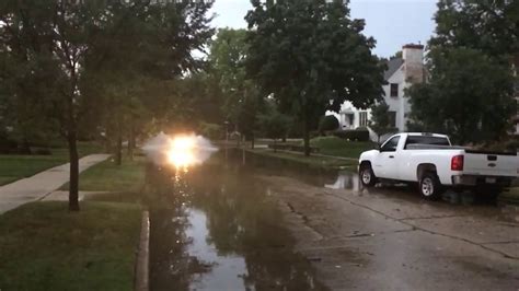 Jeep Wrangler Tj Driving Through Rain Youtube