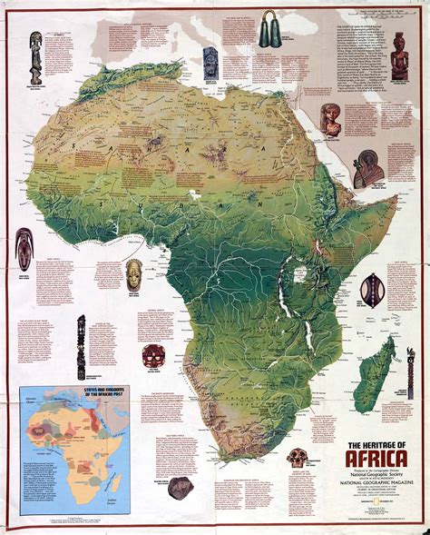 The Heritage Of Africa By National Geographic 1971 30003730 R