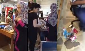 Shoplifter Is Caught Hiding Stolen Goods Inside Her Hijab Daily Mail