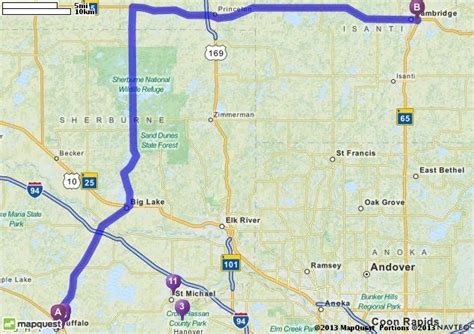 Driving Directions From 600 Soo Ln Buffalo Minnesota 55313 To 100