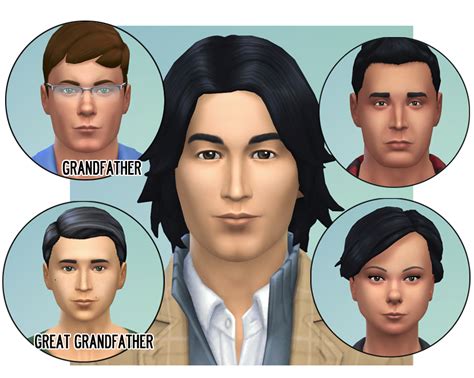 Sims 4 Genetics For Men Tumblrviewer Vrogue
