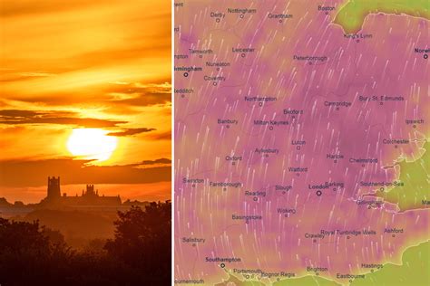 Uk Weather Forecast Britain To Sizzle In 29c Heatwave Tomorrow Making Uk Hotter Than Greece