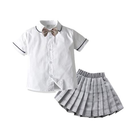 Para meninas colégio estilo escola uniforme conjunto novo estilo britânico classe uniforme