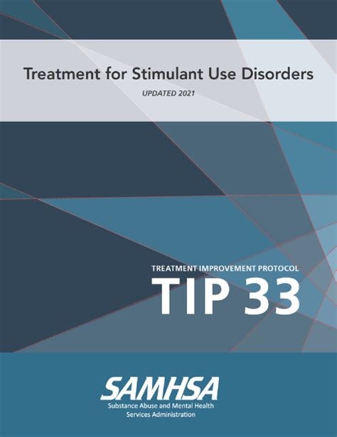 Tip 33 Treatment For Stimulant Use Disorders Samhsa Publications And