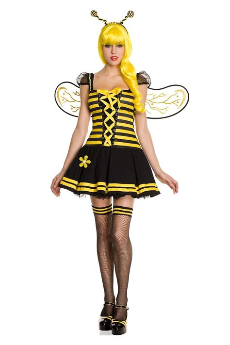 Adult Honey Bee Woman Costume 3799 The Costume Land