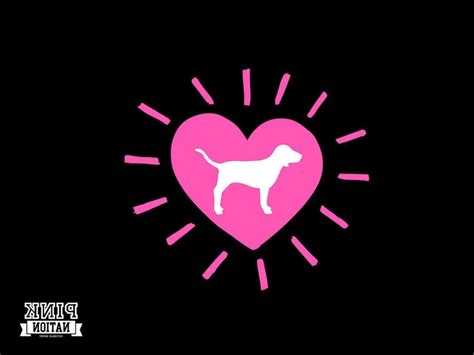 Victorias Secret Pink Dog Wallpaper Feel Hearts