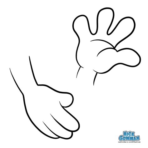 How To Draw Cartoon Hands A Step By Step Guide To Drawing Hands