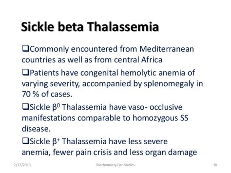 Sickle Cell Thalassemia Disease