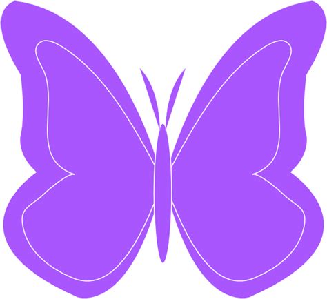 Purple Butterfly Clip Art At Vector Clip Art Online