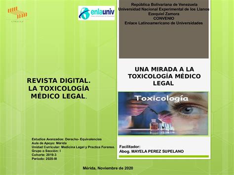 Calaméo Revista La Toxicologia Medico Legal
