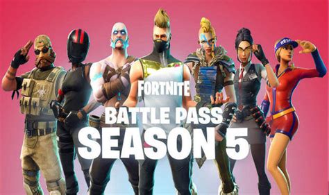 Fortnite Season 5 New Battle Pass Skins And Leaks Following New Map