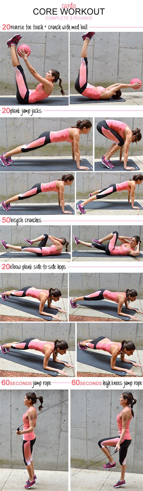 Cardio Core Workout Pumps And Iron