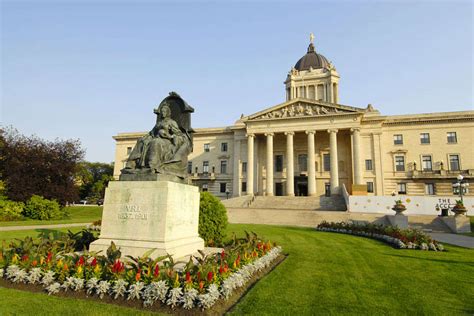 Manitoba Legislative Building Winnipeg Times Of India Travel