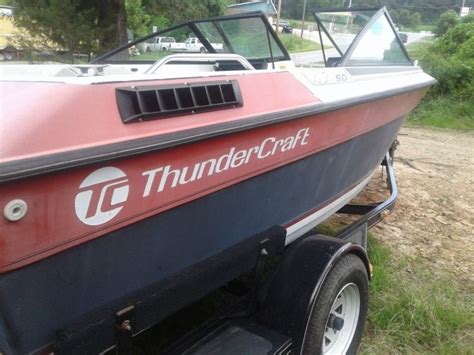 1987 Thundercraft 1770sd Bowrider For Sale In Dawsonville Ga 30534
