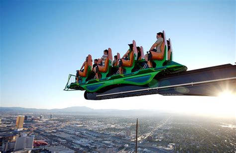 In Las Vegas Roller Coasters Adds New Thrills The New York Times