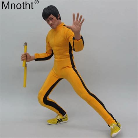 16 Chinese Style Costume Bruce Lee Kung Fu Suit A For Hot Toys Ship From Usa Other Action