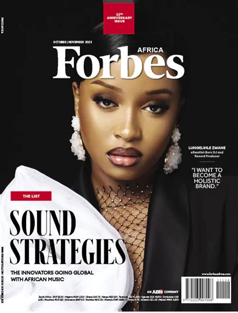 Forbes Africa Octobernovember 2023 Magazine Pdf