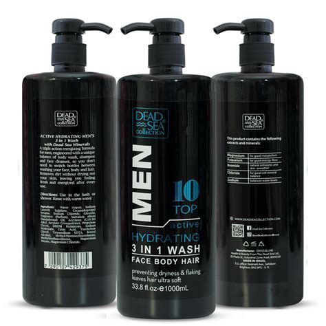 Vital nutrients are supplied to nourish the follicle receptor sites. Top 10 Men's Face / Hair & Body Wash 3 in 1 | Dead Sea ...