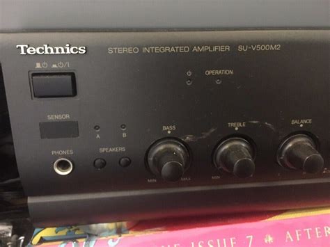 technics su v500m2 mark ii stereo integrated hi fi seperates v500 m2 amplifier in camden