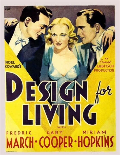 Vintage Old Movie Poster Design For Living 1933 Print Art A4 A3 A2 A1 High Quality Printing