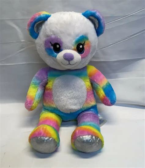 Build A Bear Plush 16 Rainbow Friends Panda Dreams T Shirt Pink Babw