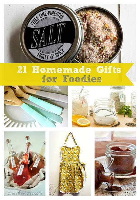Maybe you would like to learn more about one of these? 21 Homemade Gifts for Foodies - EverythingEtsy.com