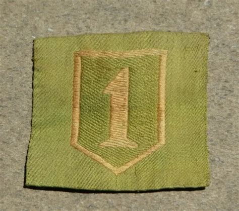 Ww1 Us Army Military Aef 1st Infantry Division Liberty Loan Bevo