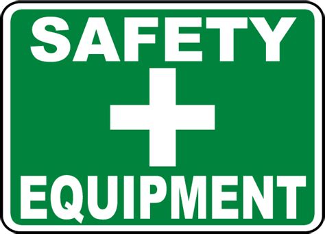 Safety Equipment Sign Get 10 Off Now