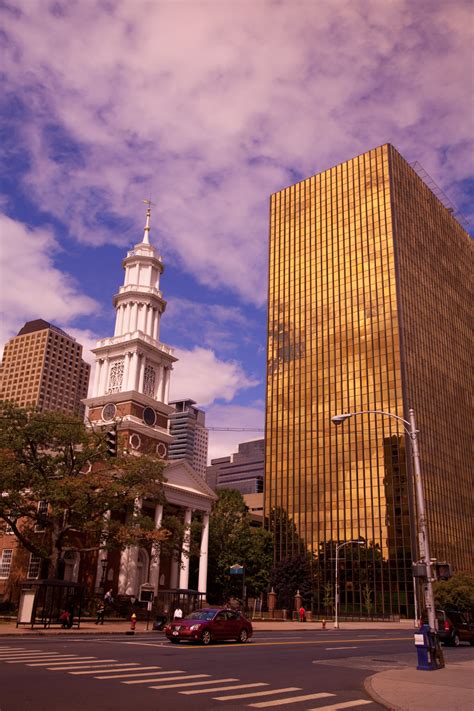 Gold Building And First Church Jack Mcconnell Photography
