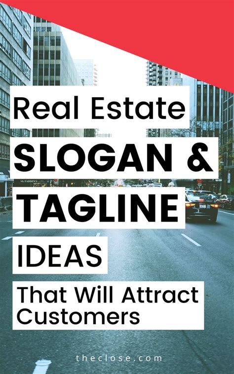 Great Real Estate Slogans And Taglines Real Estate Slogans Company