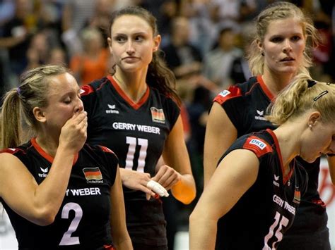 Deutsche Volleyballerinnen Verlieren Ihr Em Endspiel