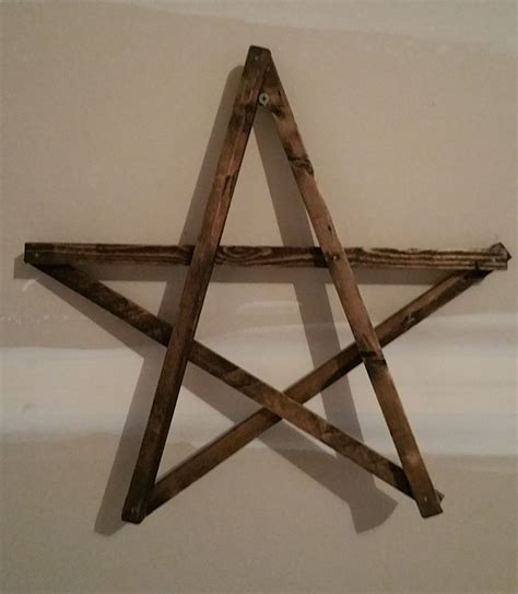 16 Handmade Rustic Wooden Star By Woodencreations22 On Etsy