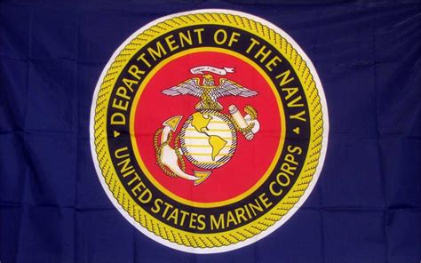 Marines Department Of The Navy 3x 5 Military Flag