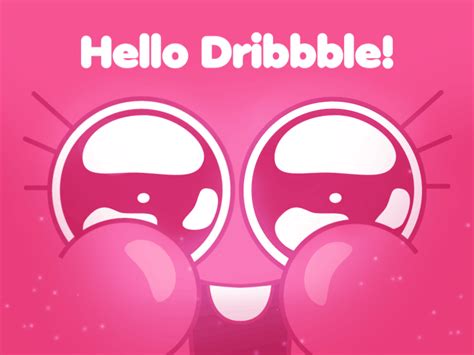 Hello Dribbble Animate By Lesly Pyram On Dribbble