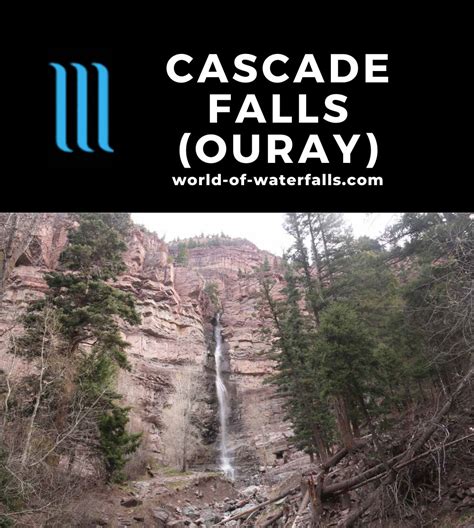 Cascade Falls A Waterfall With Mining Relics In Ouray
