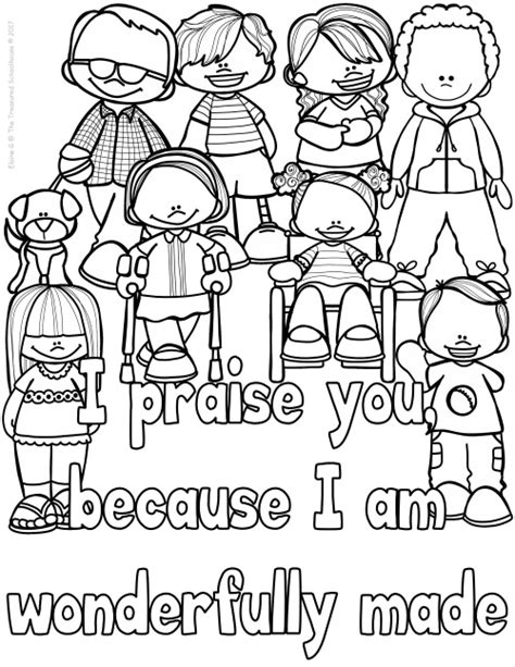 Psalm 139 14 Pages Coloring Pages